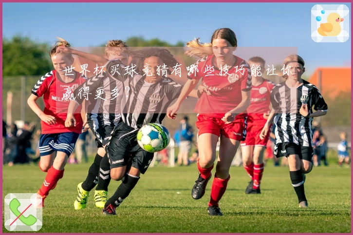 世界杯买球竞猜有哪些技巧能让你赢得更多？