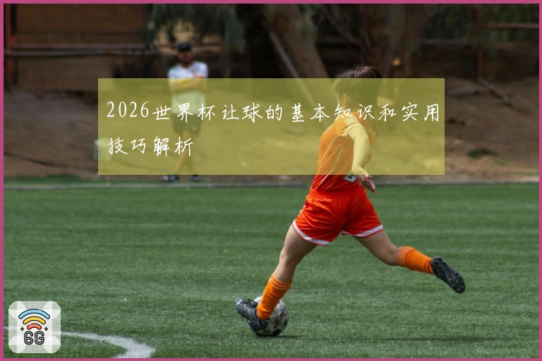 2026世界杯让球的基本知识和实用技巧解析